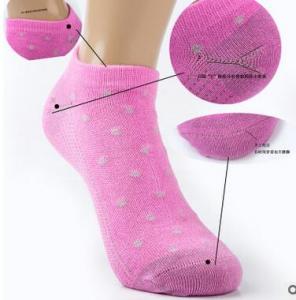 wholesale cotton knitted copper socks antimicrobial socks for women
